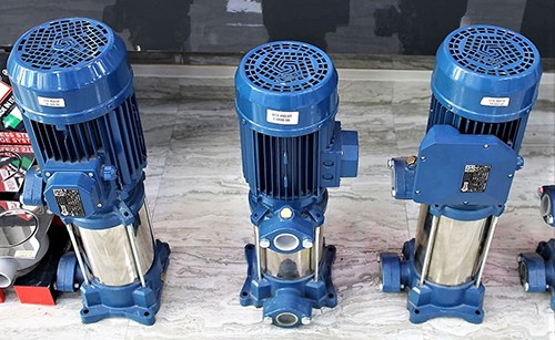 Các loại máy bơm bù áp trục đứng Pentax