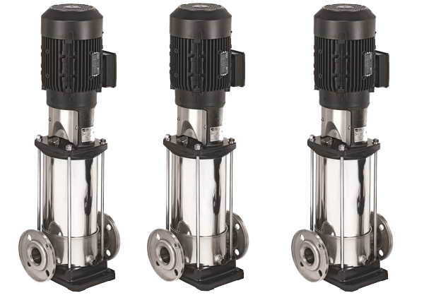 Các loại máy bơm bù áp trục đứng