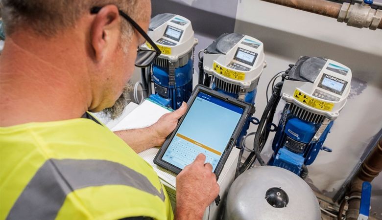 Cách bảo trì bơm bù áp trục đứng