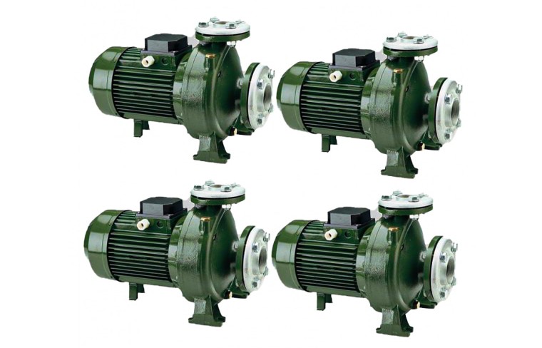 Mẫu bơm điện trục liền