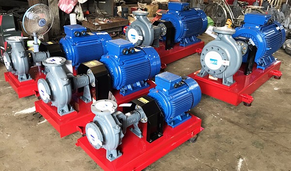 Máy bơm điện trục rời động cơ ATT và đầu bơm EBARA Máy bơm điện trục rời động cơ ATT và đầu bơm EBARA