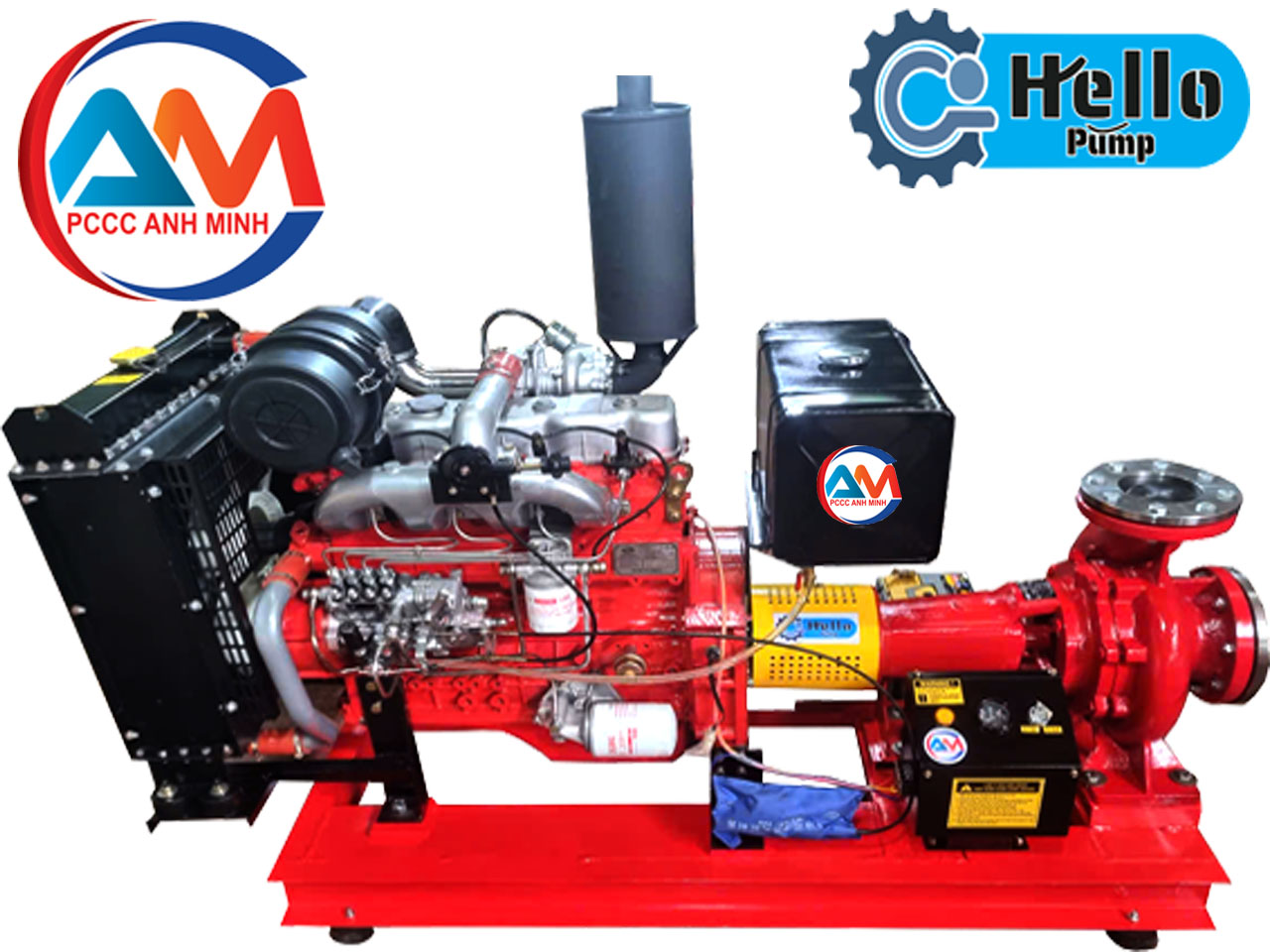 Sản phẩm máy bơm Diesel động cơ Powe + đầu bơm Hello Sản phẩm máy bơm Diesel động cơ Powe + đầu bơm Hello