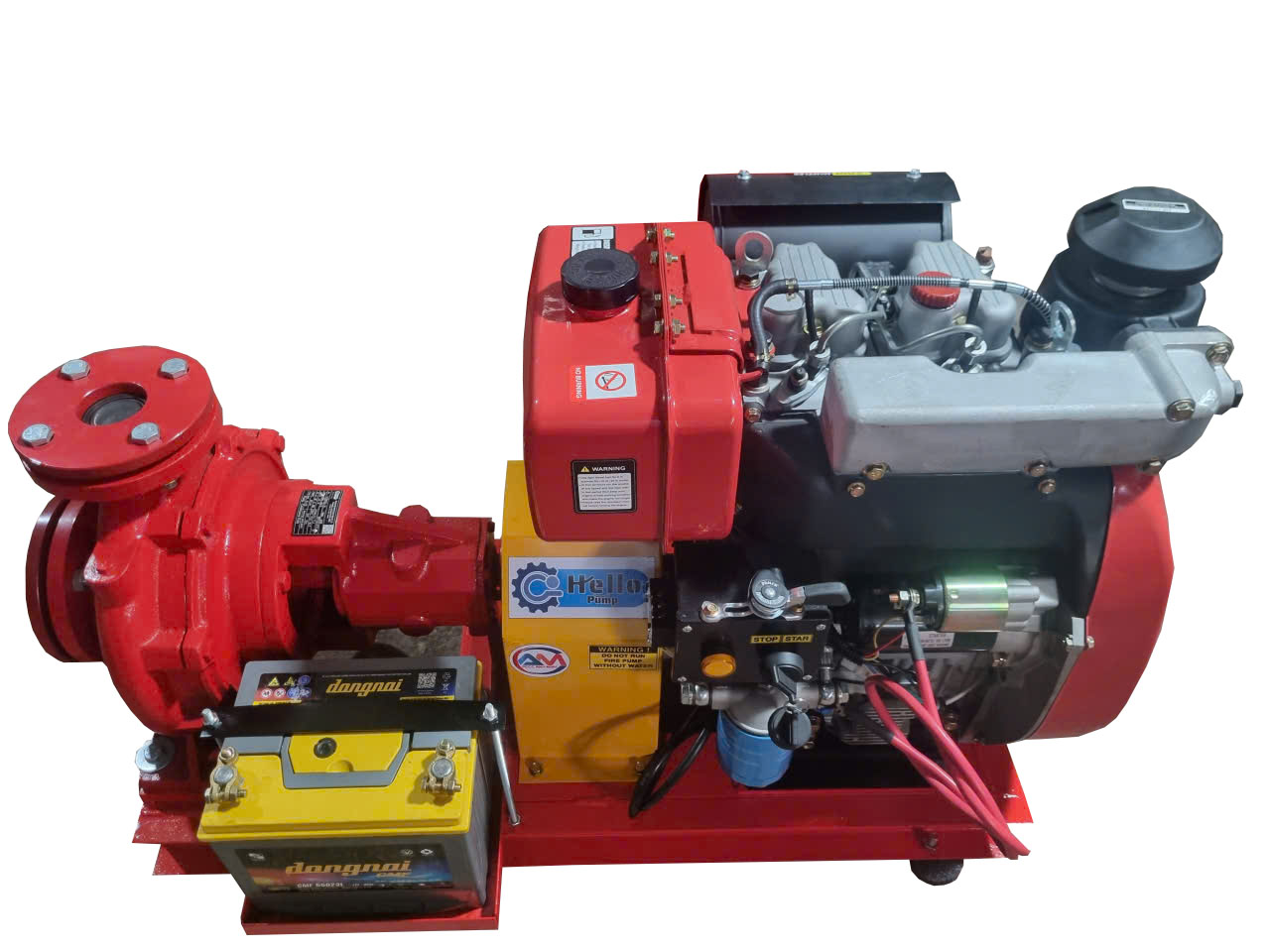 Máy bơm Diesel động cơ Powe