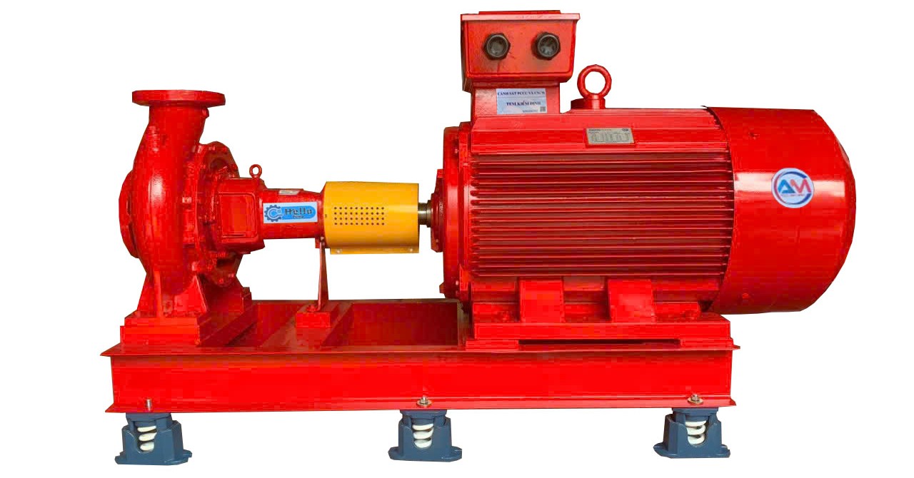 Sản phẩm máy bơm điện trục rời Hello