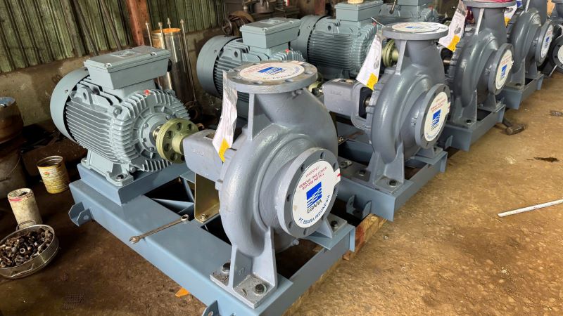 Ứng dụng bơm liền trục rời