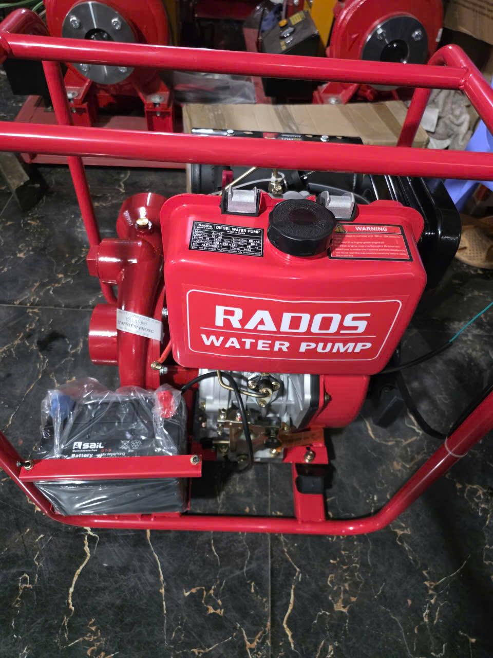 Máy Bơm PCCC RADOS ALP30 — Chính Hãng